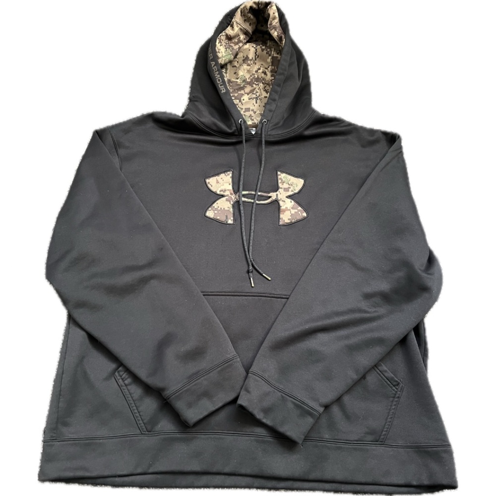 Under Armour Camo Hooded Sweatshirt Men's XL
